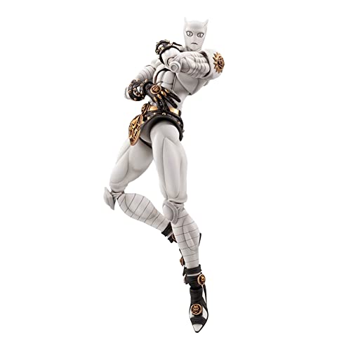 Figura de acción Killer Queen - Figura de Anime de 16 cm Modelo de Estatua de Reina asesina, Figura móvil de PVC con Accesorios, muñeca Coleccionable Hecha a Mano para decoración de Escritorio