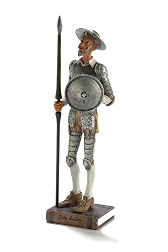 Figura Decorativa - Momentos Actuales / Don Quijote - Creaciones Nadal - Pequeño - Decoración del Hogar - Hecho en Resina - Fabricado en España - Altura 16 cm