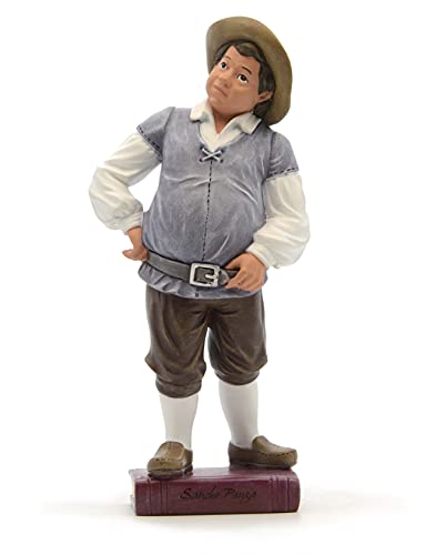 Figura Decorativa - Momentos Actuales / Sancho Panza - Creaciones Nadal - Grande - Decoración del Hogar - Hecho en Resina - Fabricado en España - Altura 17 cm