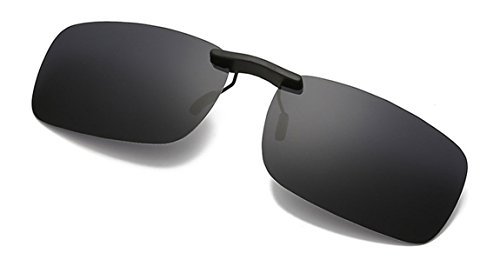 Flydo Lentes de gafas de sol polarizadas para anteojos recetados-Buenas gafas de sol estilo clip para gafas de miopía al aire libre/conducción/pesca/accesorio gafas UV400