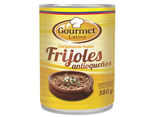 Frijoles Antioqueños - 580 g - Típica Comida Colombiana - Ideal para Combinar con Arroz Blanco, Chorizo, Aguacate, Plátano Maduro y Carne Molida - Gourmet Latino