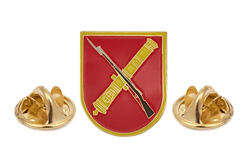 Gemelolandia- Distintivo Emblema del Curso de de Historia del Armamento del Ejército Español del Instituto de Historia y Cultura Militar 30 x 25 mm.