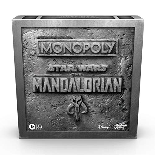 Hasbro Monopoly Edición Star Wars The Mandalorian, Juego en Caja Inspirado en la Serie de TV The Mandalorian