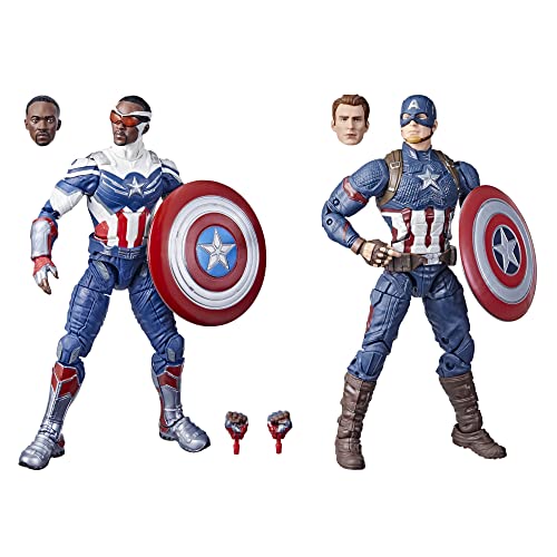 Hasbro Pack Figuras acción Capitán América y Falcon 15cm (F5880)