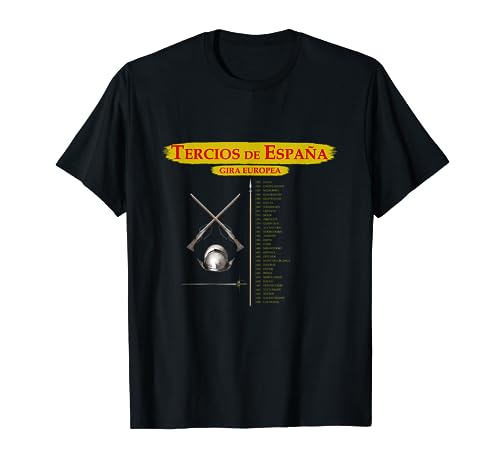 Historia De las Batallas De Los Tercios De España Camiseta