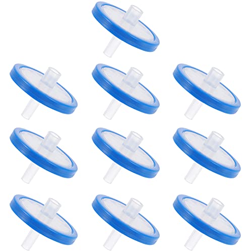 iplusmile 10 jeringas científicas para filtro de trabajo, filtro de hidrófilo, equipo para filtración de agua industrial, filtración química, filtración de bebidas