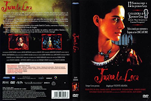 JUANA LA LOCA Madness of Love with subt french and english [Francia] [DVD]
