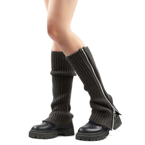 KGDUYC Calentadores para mujer,Calcetines largos de mujer para calentar piernas,Calentadores de invierno, calentadores largos, calcetines con puños para botas