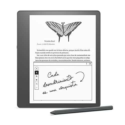 Kindle Scribe, el primer Kindle para leer y escribir, con una pantalla Paperwhite de 10,2" y 300 ppp | Con lápiz prémium | 32 GB + Kindle Unlimited