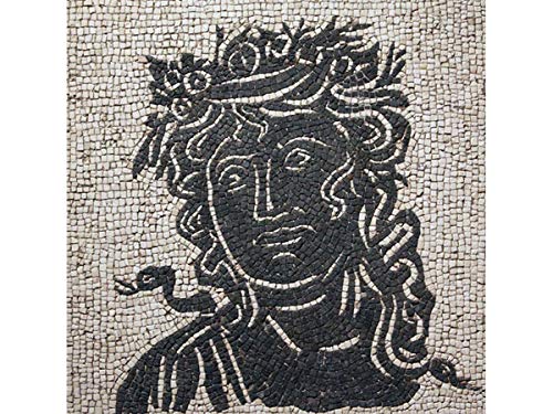 Kit de mosaico romano Las Estaciones. 4000 teselas cúbicas de 5mm. + herramientas. Tamaño terminado: 30x30 cm