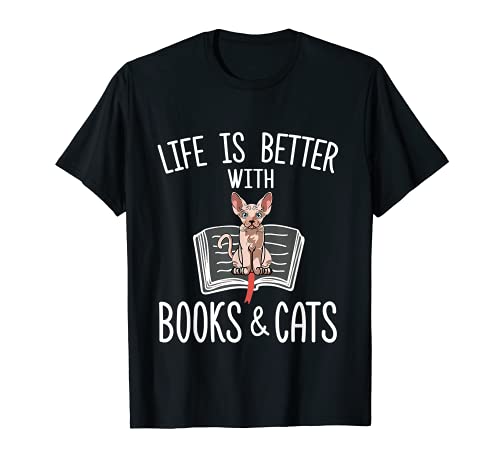 La vida es mejor con libros Camiseta
