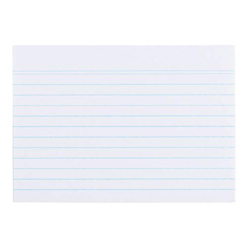 Landre 100420214 tarjetas, A6, 100 piezas, revestida blanco