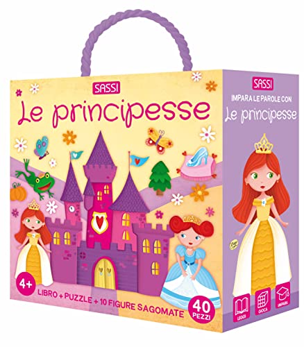 Le principesse. Q-box. Ediz. a colori. Con 10 figure sagomate. Con puzzle (Sassi junior)