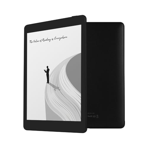 Lechnical Libro electrónico E-Ink Lector electrónico de 6 Pulgadas 1GB+32GB Android 8.1 Bloc de Notas de Papel Digital Compatible con conexión WiFi y BT Brillo de Pantalla Puerto Tipo C Ajustable
