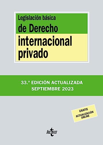 Legislación básica de Derecho Internacional privado (Derecho - Biblioteca de Textos Legales)