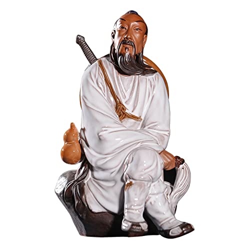 lesulety Figuras históricas de cerámica Decoración Figura Escultura decoración de Porcelana Figura China artesanías,A