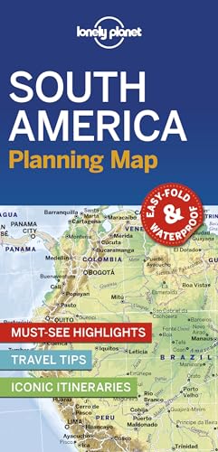 Lonely Planet South America Planning Map [Idioma Inglés]