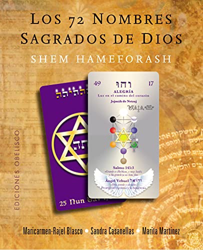 Los 72 Nombres Sagrados de Dios. (Libro + 73 Cartas) (CARTOMANCIA)