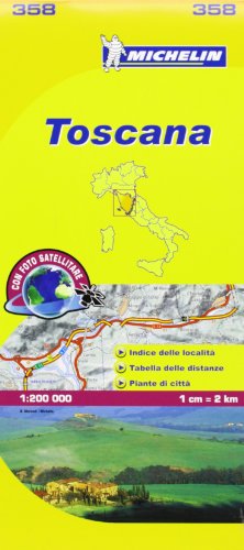 Mapa Local Italia Toscana (Mapas Local Michelin)