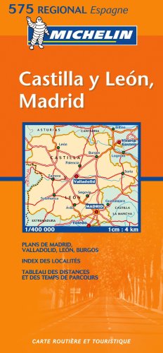 Mapa Regional Castilla y León, Madrid: No.575 (Carte regionali)