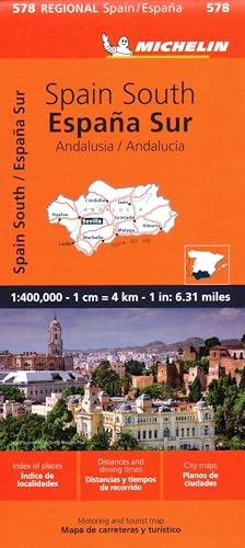 Mapa Regional España Sur - Andalucia (11578): Straßen- und Tourismuskarte 1:400 000 (Mapas Regional)