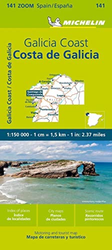 Mapa Zoom Costa De Galicia (11141): Straßen- und Tourismuskarte 1:150.000; Auflage 2023 (Mapas Zoom)