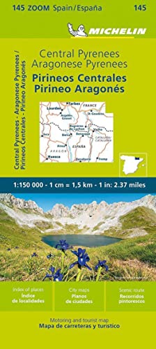 Mapa Zoom Pirineos Centrales / Pirineo Aragones (11145): Straßen- und Tourismuskarte 1:150.000; Auflage 2023 (Mapas Zoom)