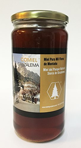 Miel Ecologica Ecomiel Mil Flores de Montaña. Ecomiel Grazalema. La Maroma Gourmet. Productos Andaluces de La Sierra de Grazalema, Cádiz, España. (1)