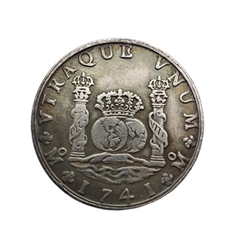 Moneda Conmemorativa de España 1741, colección de Coronas del Rey Felipe V, Recuerdos de Monedas, decoración del hogar, Adornos artesanales, Regalos