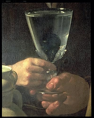 MSTECO Pintura De La Lona Arte de la Pared Poster Pintura al óleo El aguador de Sevilla de Diego Velázquez para decoración de pared 60x90cm