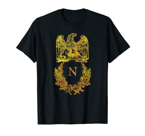 Napoleón Bonaparte Águila Emblema Insignia Historia Camiseta
