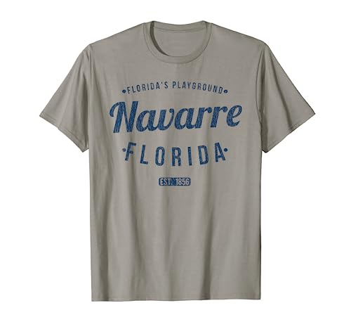 Navarra Florida Retro Vintage Souvenir FL Navarra Camiseta