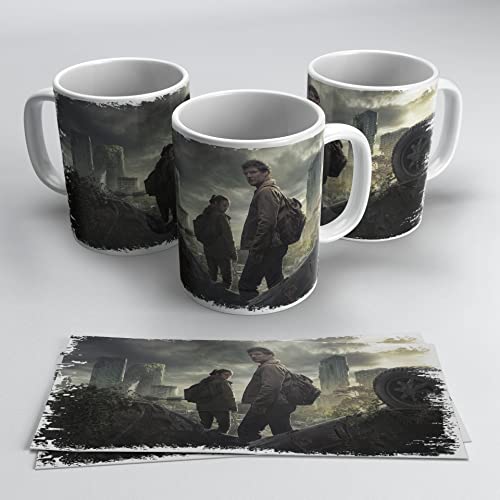 newseny Taza de The Last Of Us con degradado - 320 ML Taza Merch The Last Of Us