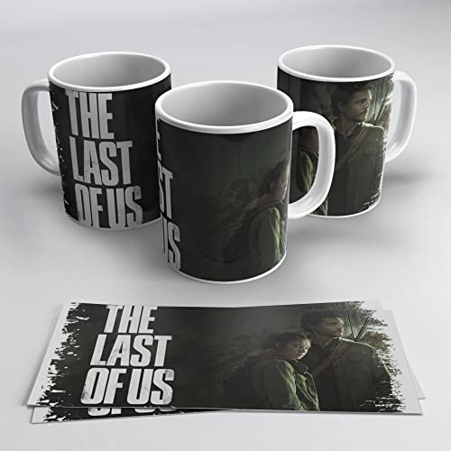 newseny Taza de The Last Of Us serie merchandising (Cerámica 320ml) (titulodegradado)