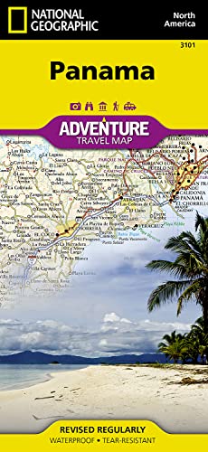 Panama: Travel Maps International Adventure Map: NG.AM3101 [Idioma Inglés] (ADVENTURE MAP - 1/475.000)