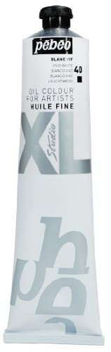 Pébéo Óleo Fino XL - Pintura Oleo, 200 ml, Blanco