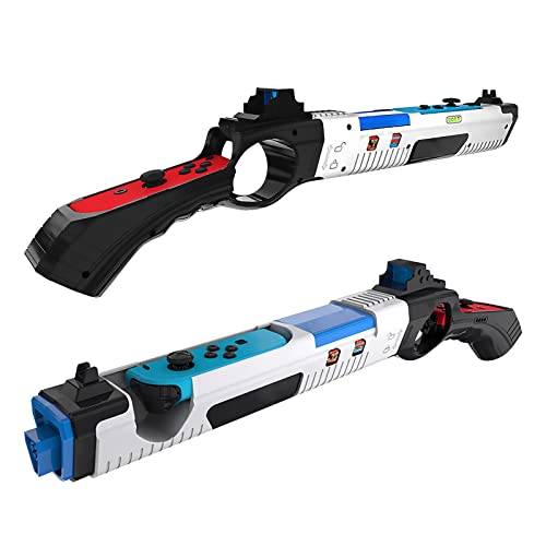 Pistola de Juego para Switch/OLED,Switch Game Grip Compatible con Splatoon 2/Splatoon 3,Replacement Joy con Gun Controller