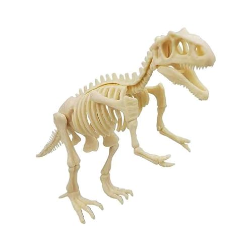 PLAYZOCO Kit de excavación de Dinosaurio, Juego de paleontología para niños, Juego fósiles de Dinosaurios, Incluye Yeso de Dinosaurio y 3 Herramientas de excavación, Versión Dinosaurio Tipo 1