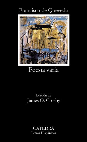 Poesía varia: 134 (Letras Hispánicas)