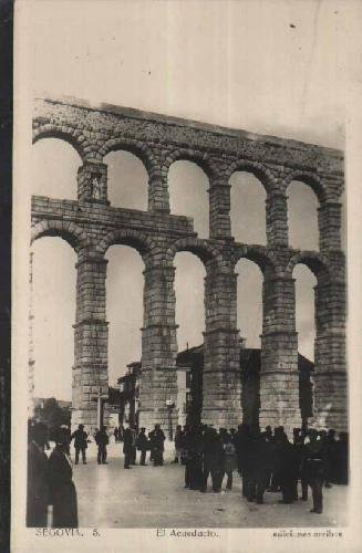 Postal Antigua - Old Postcard : 5 Segovia - El Acueducto