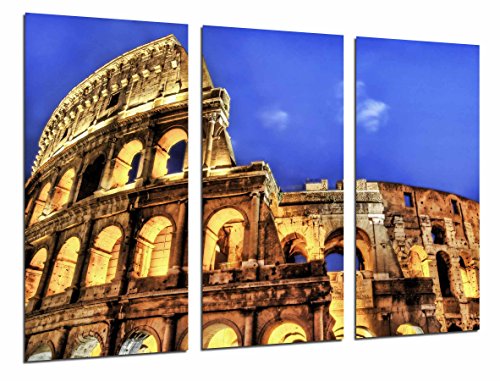 Poster Fotográfico Monumento Coliseo Anfiteatro Romano, Italia Tamaño total: 97 x 62 cm XXL