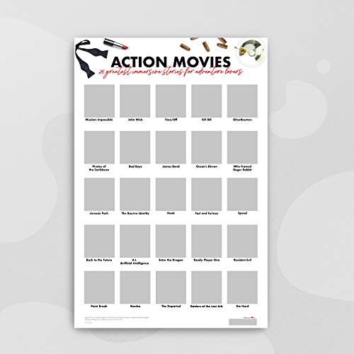 Póster Scratch Lover - Películas de acción y aventuras - 25 películas para dejarte con la adrenalina por las nubes