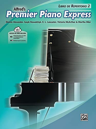 Premier Piano Course Express Repertoire 2 Spanish: Book, Online Audio & Software