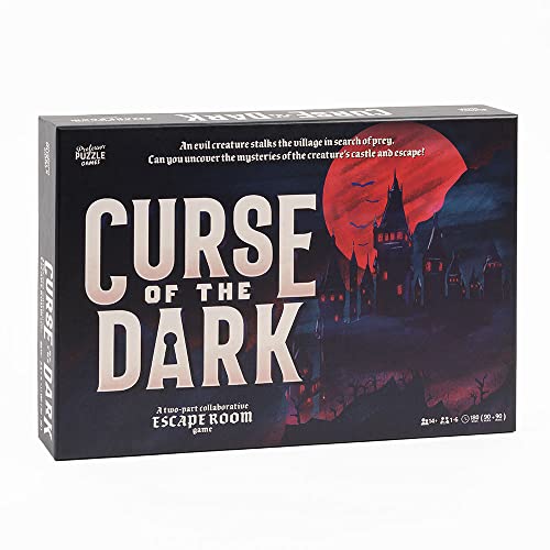 Professor Puzzle Juego Curse of The Dark Escape Room - Investiga el misterio de un pueblo condenado