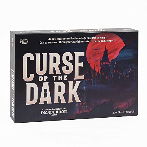 Professor Puzzle Juego Curse of The Dark Escape Room - Investiga el misterio de un pueblo condenado