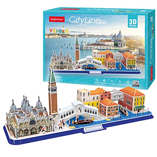 Puzzle 3D - Puzzles 3D De Venecia, Puzzles para Adultos Y Niños, Puzzle 3D Adultos, Maquetas para Montar Adultos, Juegos De Montar, Rompecabezas Adultos