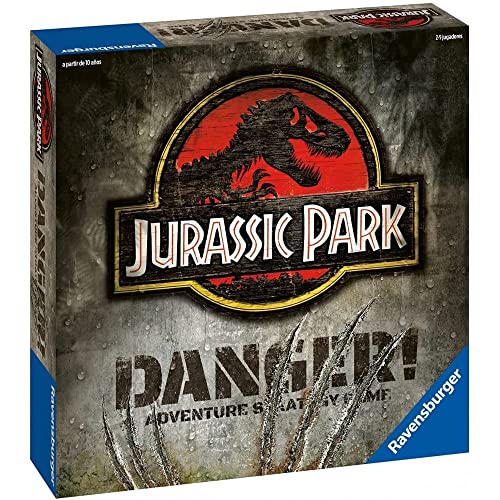 Ravensburger 269884 Jurassic Park Danger, Juego de Mesa, 2-5 Jugadores, Edad Recomendada 10+, Juegos de Mesa Familiares