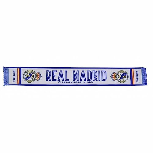 Real Madrid Bufanda marca modelo Named Scarf - White