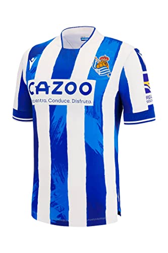 Real Sociedad Camiseta de Partido Primera Equipación 22/23, Camiseta, Unisex, Multicolor, XL