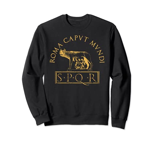 República romana de la antigua Roma SPQR Sudadera